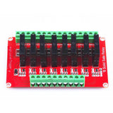 Maxbell 8-Way High-level Solid State Relay Module Board Output AC 240V/2A Fuse 12V