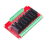 Maxbell 8-Way High-level Solid State Relay Module Board Output AC 240V/2A Fuse 12V