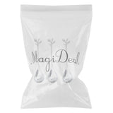 Maxbell Polished Small Spoon 3 Pieces/Set Coffee Ice- Cream Tea Spoon  Silver
