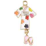 Maxbell Japanese Style Cartoon Alloy Pendants Charm Jewelry Findings 5 -  2.2  x 4.4 cm