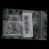 Maxbell 5pcs 925 Sterling Silver Spring Ring Clasp with Open Ring Connector  6mm