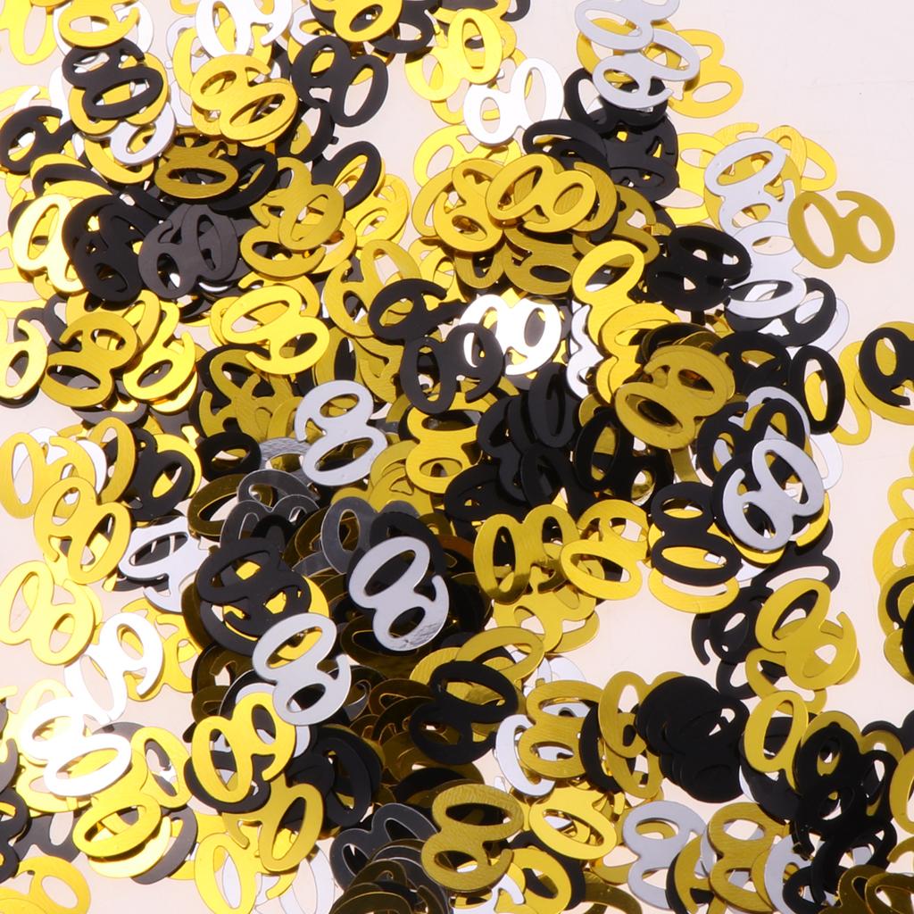 Maxbell Table Sprinkles Confetti Birthday Party Wedding Anniversary Decor Age 60