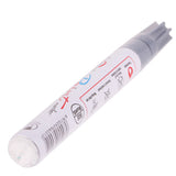 Maxbell 12pcs/pack Universal Rubber Waterproof Paint Marker Pen Silver