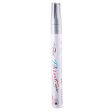 Maxbell 12pcs/pack Universal Rubber Waterproof Paint Marker Pen Silver