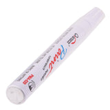 Maxbell 12pcs/pack Universal Rubber Waterproof Paint Marker Pen White