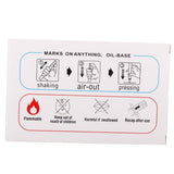Maxbell 12pcs/pack Universal Rubber Waterproof Paint Marker Pen White