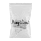 Maxbell Organza Candy Gift Bag Jewelry Drawstring Pouch Wedding Favors Silver