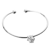 Maxbell Generous Crystal Pendant Bracelet Woman Lady Wristband Cuff Bangle Jewelry