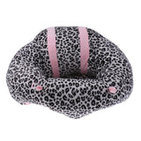 Maxbell Kids Baby Support Seat Sit Up Soft Chair Cushion Sofa Plush Pillow Toy Leopard