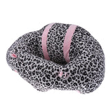 Maxbell Kids Baby Support Seat Sit Up Soft Chair Cushion Sofa Plush Pillow Toy Leopard