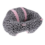 Maxbell Kids Baby Support Seat Sit Up Soft Chair Cushion Sofa Plush Pillow Toy Leopard