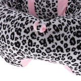 Maxbell Kids Baby Support Seat Sit Up Soft Chair Cushion Sofa Plush Pillow Toy Leopard