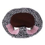 Maxbell Kids Baby Support Seat Sit Up Soft Chair Cushion Sofa Plush Pillow Toy Leopard