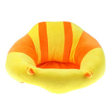 Maxbell Kids Baby Support Seat Sit Up Soft Chair Cushion Sofa Plush Pillow Toy Yellow