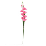 Maxbell 1pc Artificial Simulation Gladiolus Flower Stem Wedding Home Decor Pink