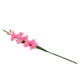 Maxbell 1pc Artificial Simulation Gladiolus Flower Stem Wedding Home Decor Pink
