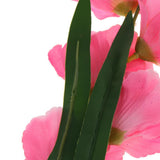 Maxbell 1pc Artificial Simulation Gladiolus Flower Stem Wedding Home Decor Pink