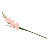 Maxbell 1x Artificial Simulation Gladiolus Flower Stem Wedding Home Decor Light Pink