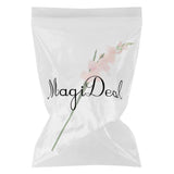 Maxbell 1x Artificial Simulation Gladiolus Flower Stem Wedding Home Decor Light Pink