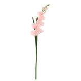 Maxbell 1x Artificial Simulation Gladiolus Flower Stem Wedding Home Decor Light Pink