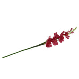 Maxbell 1x Artificial Simulation Gladiolus Flower Stem Wedding Home Decor Rose Red