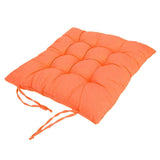 Maxbell Chair Cushion Seat Pads Seat Cushion Outdoor Dining Garden Home Decor-Orange