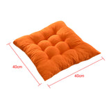 Maxbell Chair Cushion Seat Pads Seat Cushion Outdoor Dining Garden Home Decor-Orange