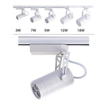 Maxbell Modern 3W LED Track light Ceiling Down Lamp Spotlight White Base Pure White