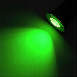 Maxbell Buried Light Lamp 1W LED Inground Outdoor Path Spot Underground Deck-Green