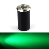 Maxbell Buried Light Lamp 1W LED Inground Outdoor Path Spot Underground Deck-Green