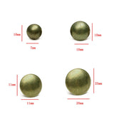 Maxbell 100xAntique Upholstery Tacks Nails Furniture Decor Bronze Stud Pins 20x25mm