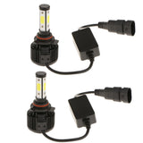 Maxbell 2 Pieces Car LED COB Headlight Fog Work Light Lamp Indicator DRL 9012