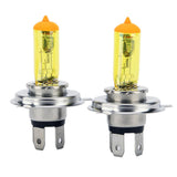 Maxbell 2pcs H4 DC 12V 100w Yellow Led Fog Light Bulbs Halogen Car Parking Headlight