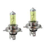 Maxbell 2pcs H4 DC 12V 100w Yellow Led Fog Light Bulbs Halogen Car Parking Headlight