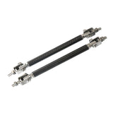 Maxbell Adjustable Front Bumper Lip Splitter Strut Rod Tie Support Bars Universal
