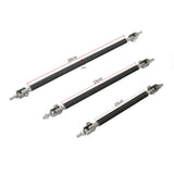 Maxbell Adjustable Front Bumper Lip Splitter Strut Rod Tie Support Bars Universal