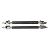 Maxbell Adjustable Front Bumper Lip Splitter Strut Rod Tie Support Bars Universal
