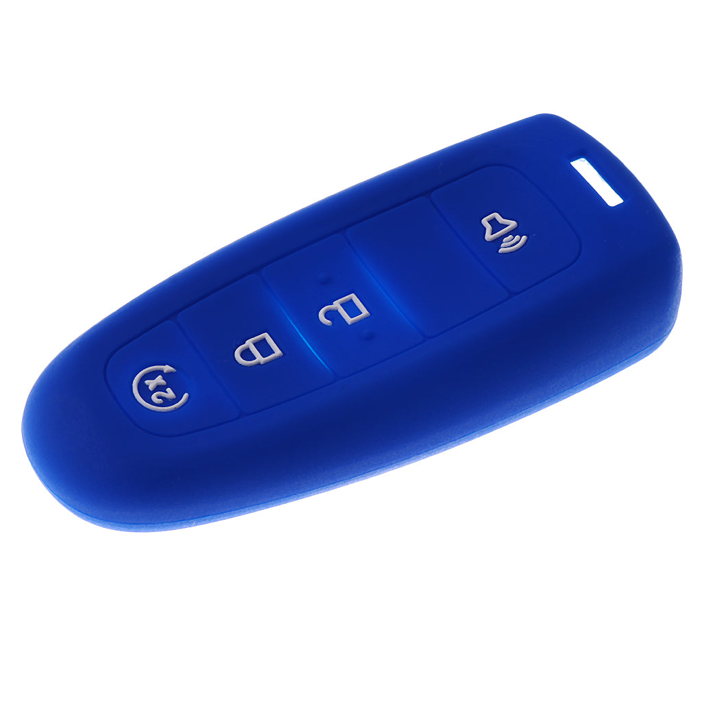 Maxbell Keyless Entry Car Key Shell Case Fob Cover Protector for Ford Edge Dark Blue