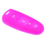 Maxbell Keyless Entry Car Key Shell Case Fob Cover Protector for Ford Edge Purple
