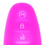 Maxbell Keyless Entry Car Key Shell Case Fob Cover Protector for Ford Edge Purple