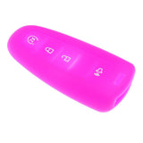 Maxbell Keyless Entry Car Key Shell Case Fob Cover Protector for Ford Edge Purple