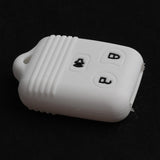 Maxbell 3 Buttons Remote Key Silicone Case Cover For Ford F-150 Mercury Mazda White