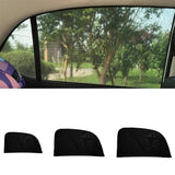 Maxbell 1 Pair Car Rear Side Window Sun Visor Mesh Covers Sunshade UV Protector S