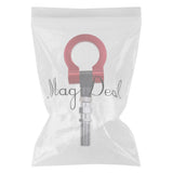 Maxbell Aluminum Front Rear Bumper Racing Tow Hook for Japanese Car Trailer Red