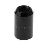Maxbell 20 Pieces Universal M12x1.5MM Black Wheel Rim Lug Nuts with Removal Tool