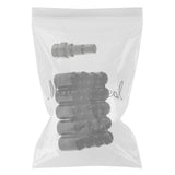 Maxbell 20 Pieces Universal M12x1.5MM Black Wheel Rim Lug Nuts with Removal Tool