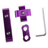 Maxbell Spark Plug Wires Engine Cable Separator Divider 8mm 9mm 10mm Aluminum Purple