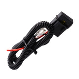 Maxbell 5V 4.2A Dual USB Port Charger with Red LED Ring Light for 22mm Handlebar