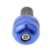 Maxbell Motorcycle Handlebar Hand Grip Bar Ends Plug Slider for Yamaha Blue
