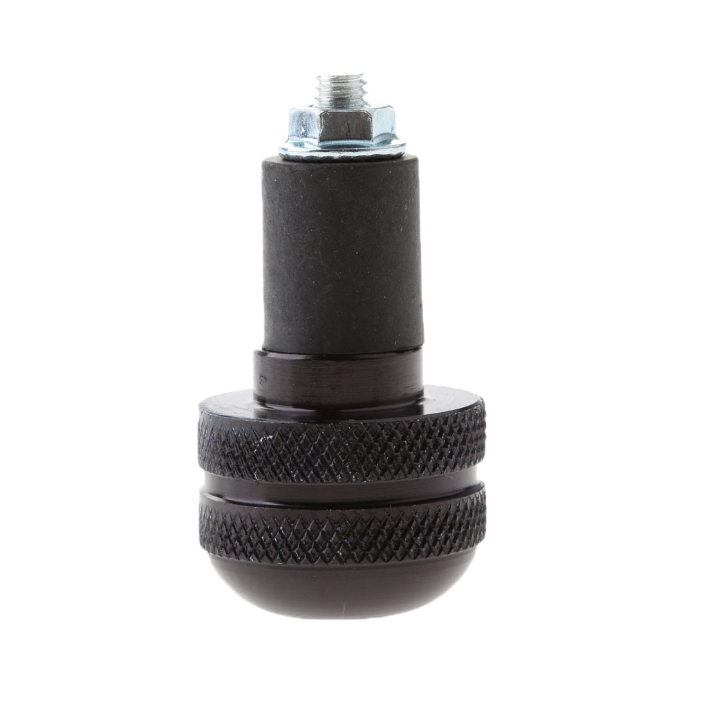 Maxbell Motorcycle Handlebar Hand Grip Bar Ends Plug Slider for Yamaha Black